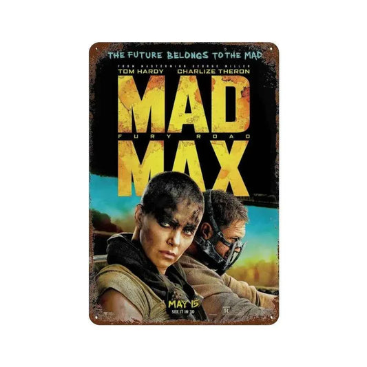 Classic American Films Metal Sign Old Movie Metal Plaque Poster Vintage Wall Plate Bar Club Wall Decor Retro Home Decor