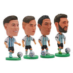 6.5cm HAALAND MODRIC RONALDO YAMAL 2.5in Team Activity Doll Toy Figurine