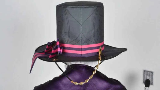 Genshin Impact Fontaine Lyney Cosplay Costume Magician Leather Uniform Short Hair Wig Glove Twins Halloween Carnival Game Outfit