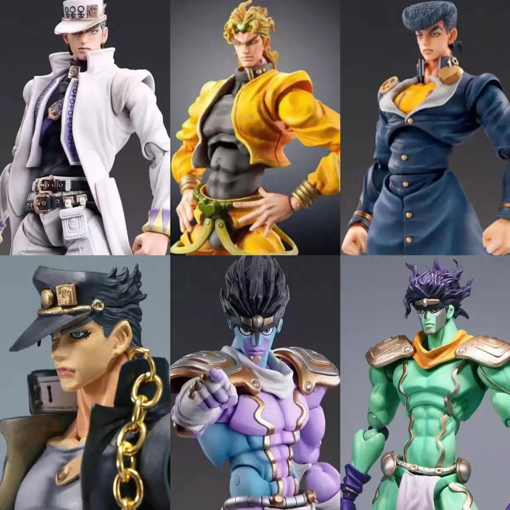 JOJO s Bizarre Adventure Blind Box Figure 3 9cm 10 30cm Anime Collectible Model Toy Random Surprise Gift PVC Figurine for Fans
