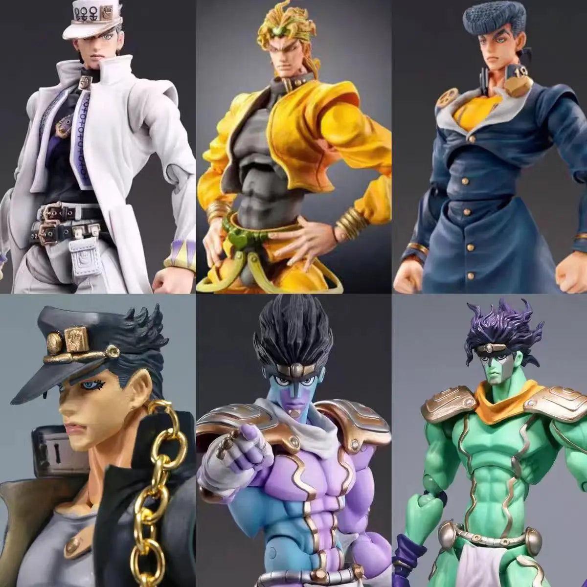JOJO s Bizarre Adventure Blind Box Figure 3 9cm 10 30cm Anime Collectible Model Toy Random Surprise Gift PVC Figurine for Fans