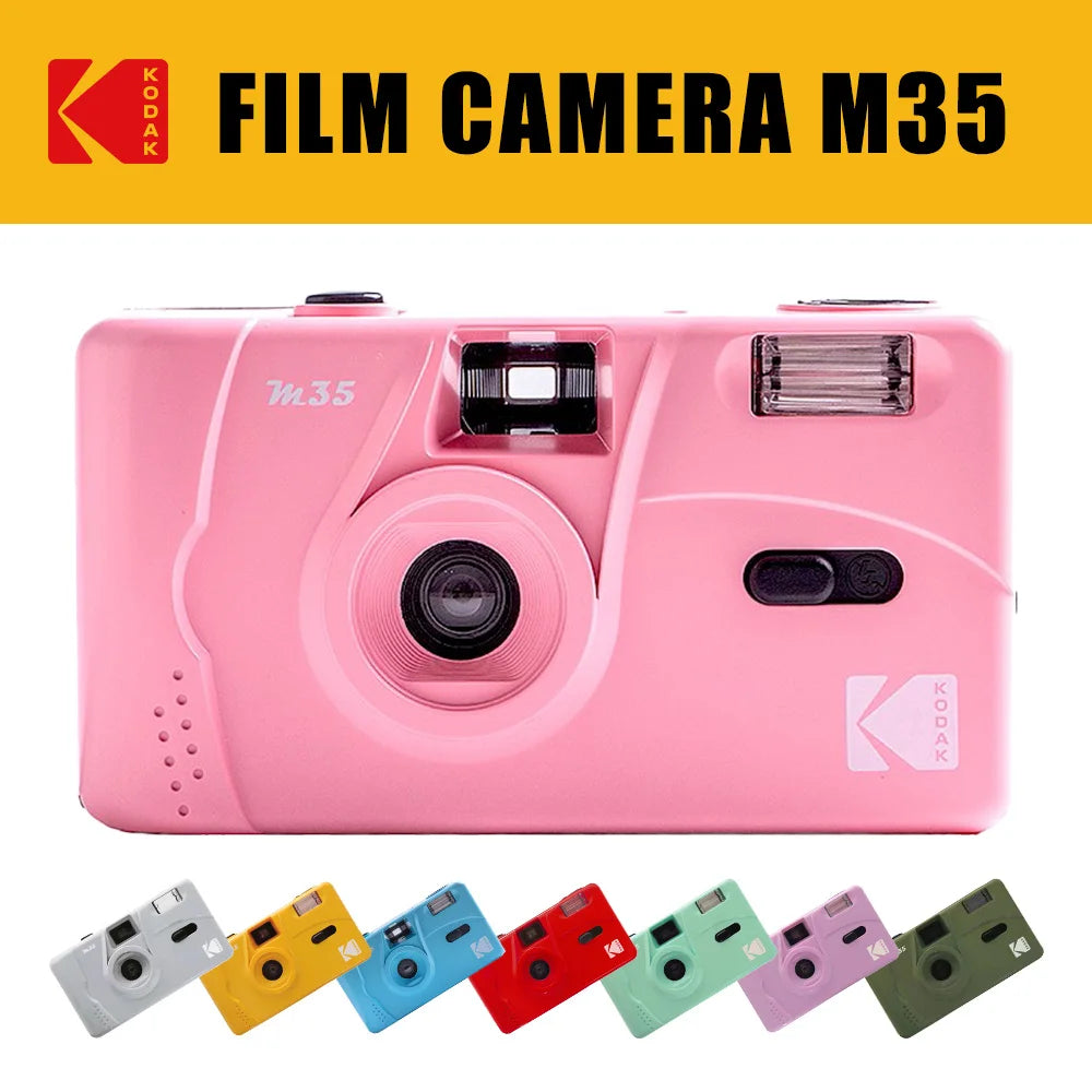 Kodak M35 35mm Reusable Film Camera with Built-in Flash