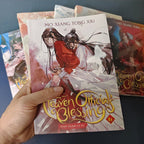 Vol.1-8 Tian Guan Ci Fu manga books in English Novel heaven official's blessings book Comic Book 1/2/4 book optionall SS69