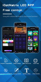 Smart LED Pixel Matrix Display 64x64 RGB App Control