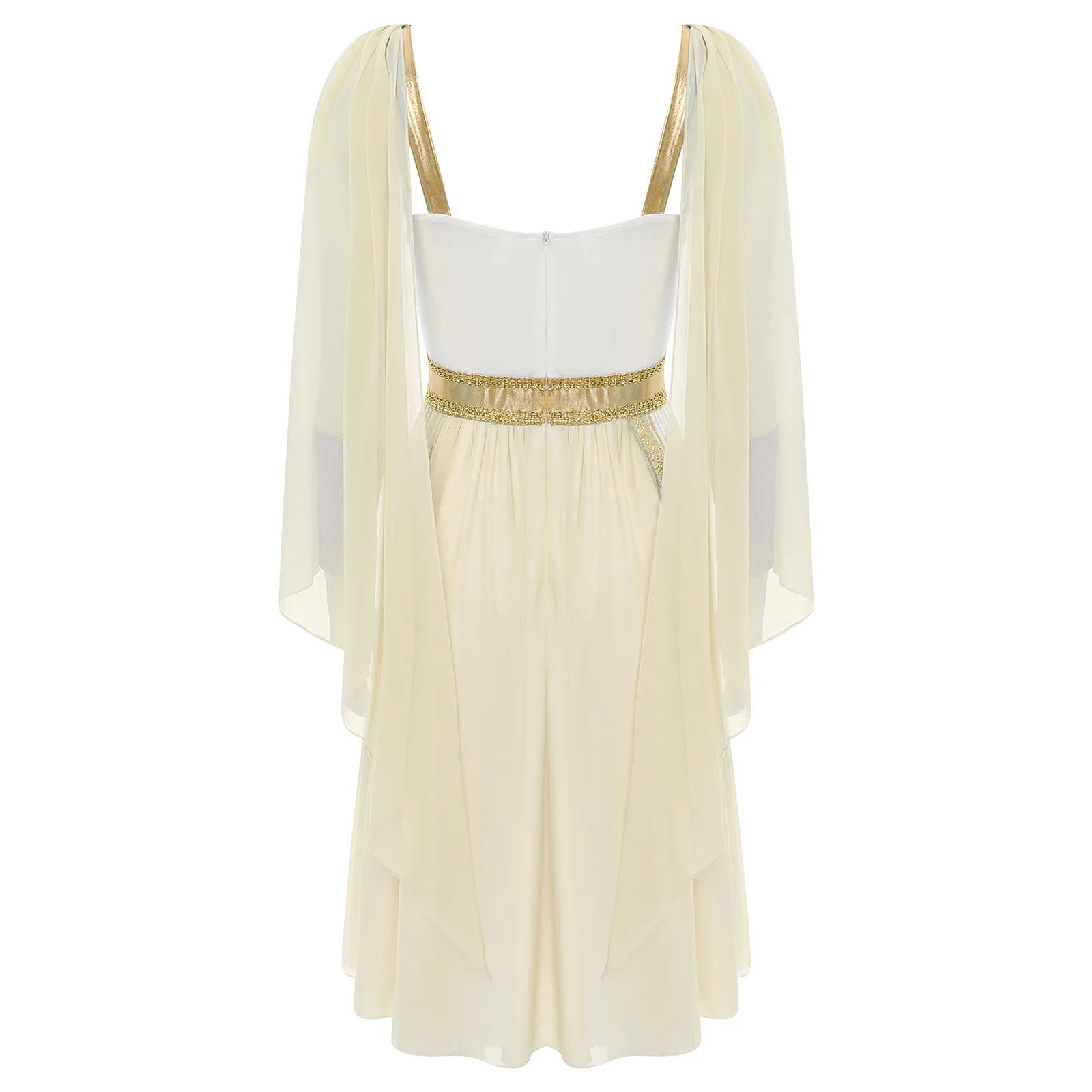 Women's Ancient Greek Goddess Chiffon Cosplay Dress