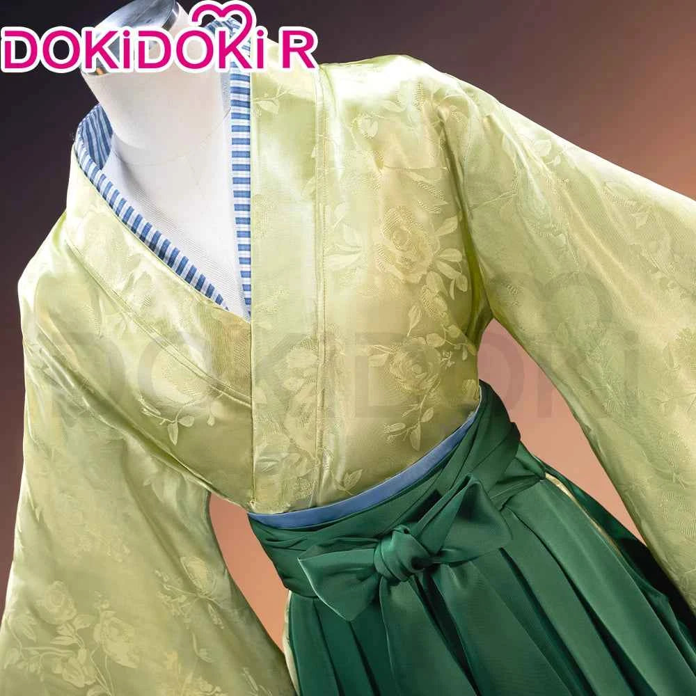 Maomao Cosplay Costume Anime The Apothecary Diaries × JR Kyoto DokiDoki-R Women Green Dress Mao Mao Kyoto Travel Cosplay