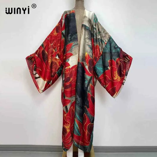 urope phocho  Africa tunic bikini sweet lady  boho Cardigan stitch Cocktail sexcy Boho Maxi Holiday Batwing Sleeve KIMONO mujer