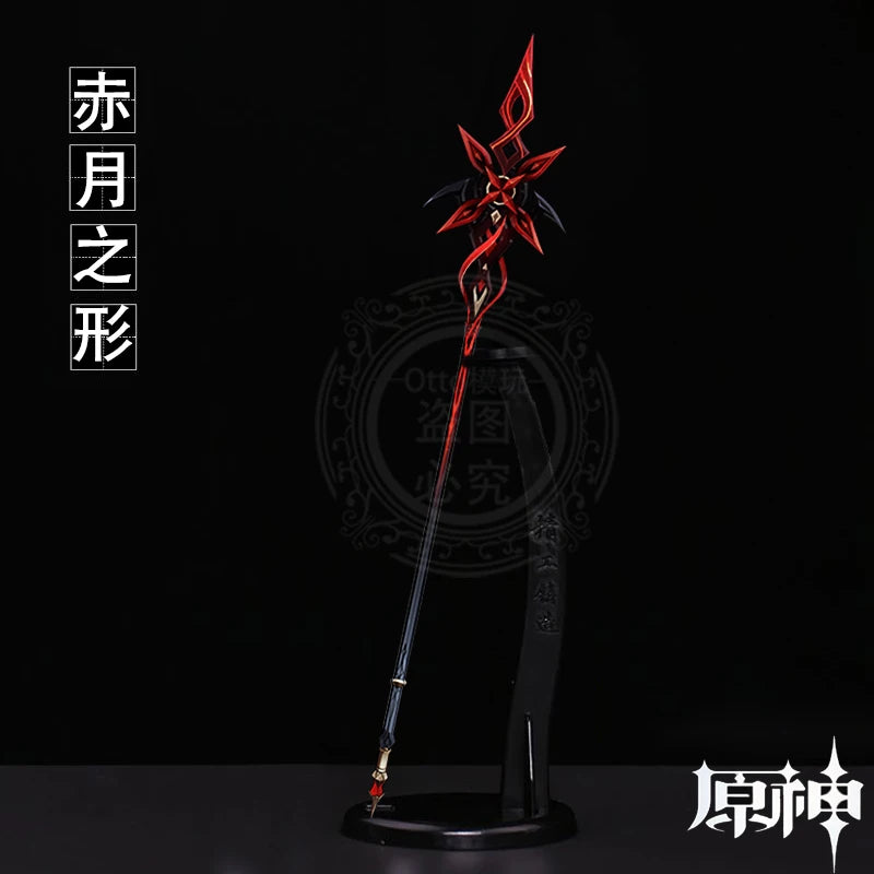 22CM Game Genshin Impact Arlecchino Spear Cosplay Prop Model Cosplay Props Collection Ornament Christmas Present