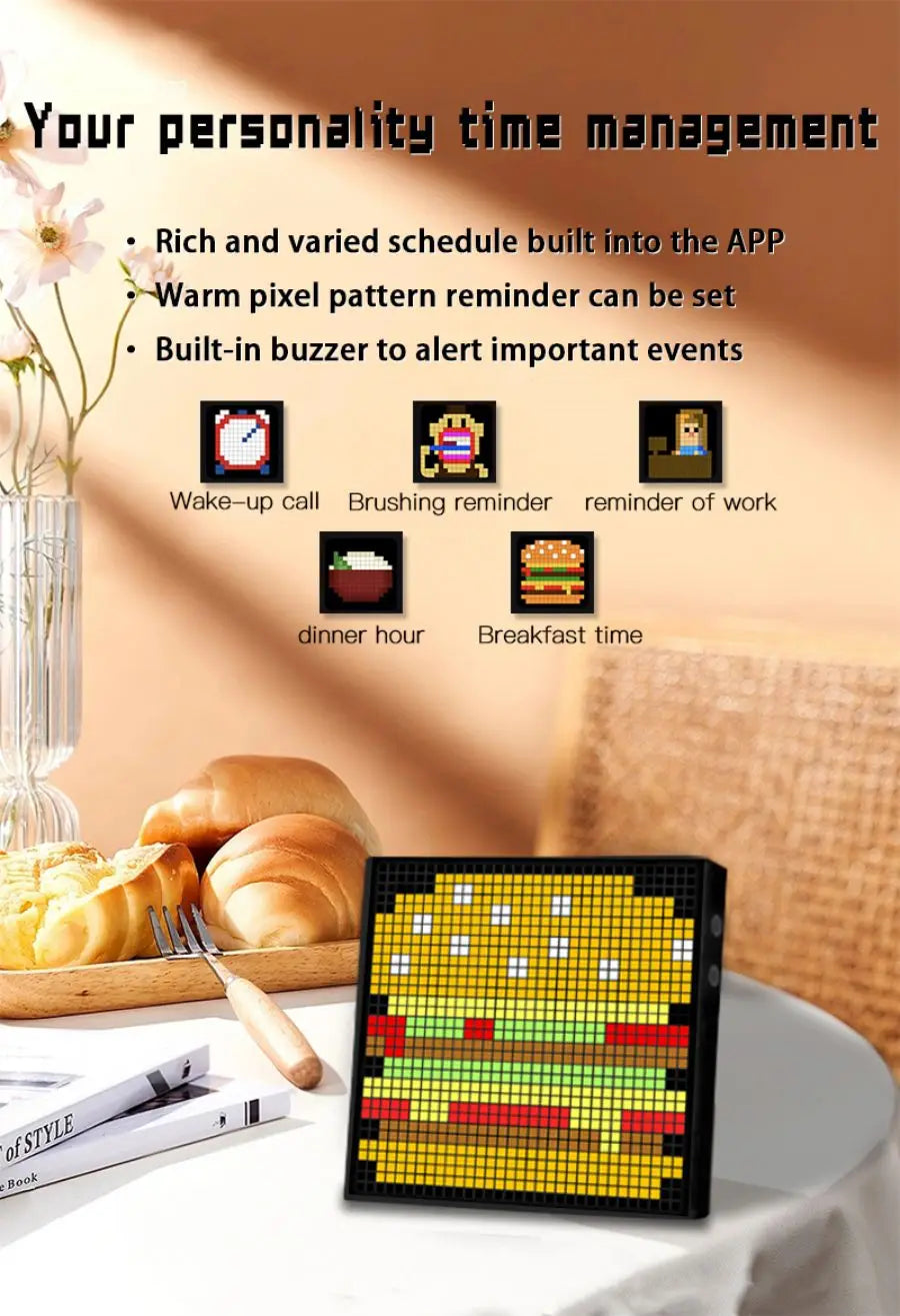 Smart LED Pixel Matrix Display 64x64 RGB App Control