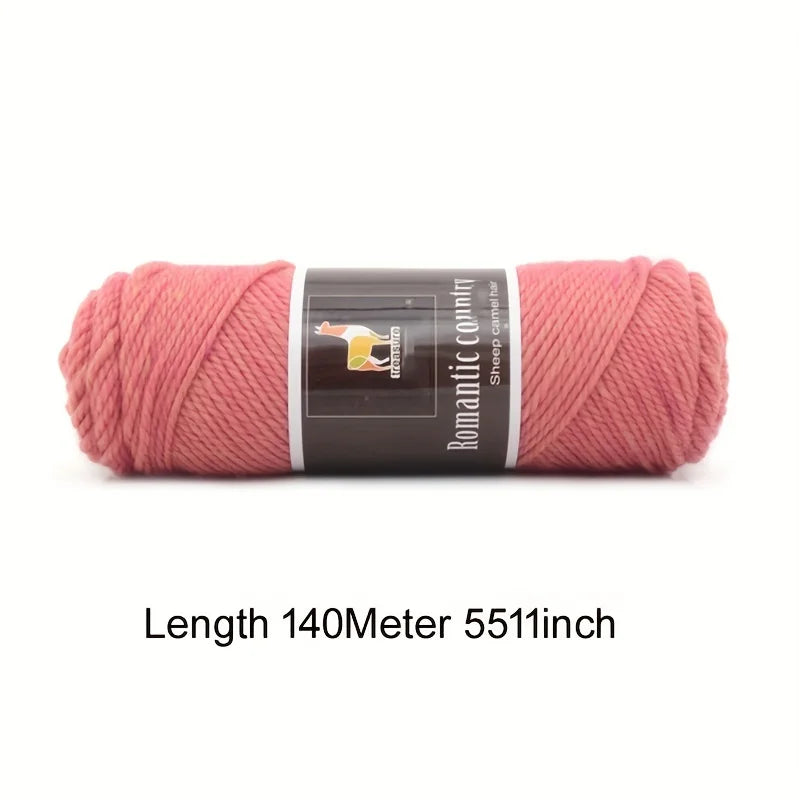 Alpaca Blend Worsted Yarn 100g 140m for Knitting & Crochet