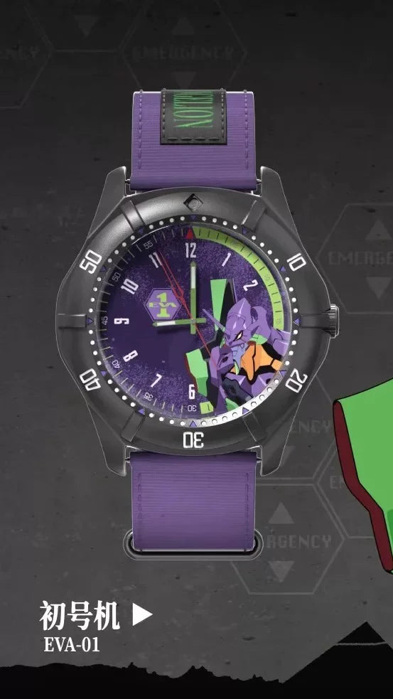 Original Boxfun Eva Evangelion The Final Mission Series Wrist Watch Blind Box Asuka Anime Peripheral Ornament Birthday Gifts Toy