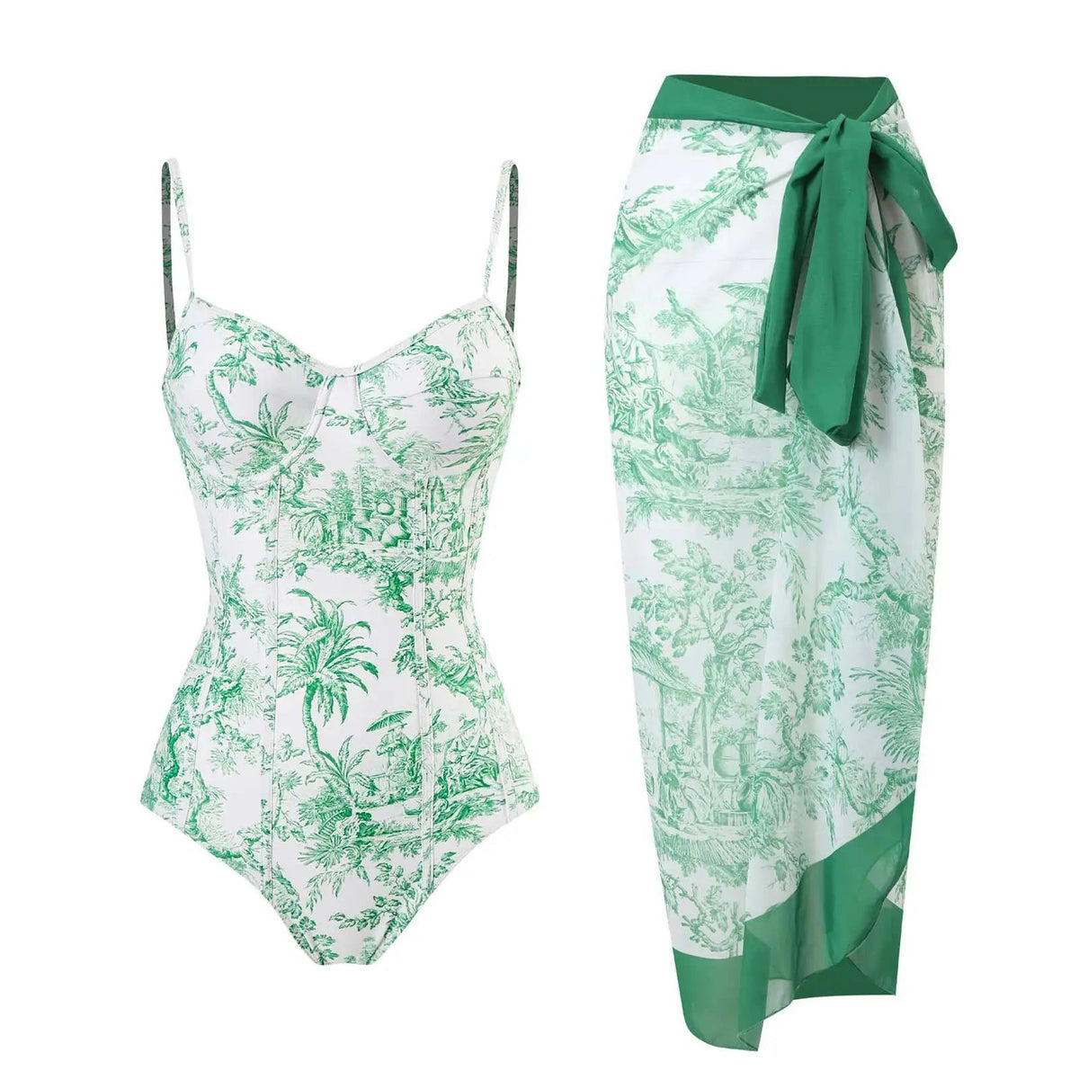2023 New Arrival Push Up Women Bikini Set Floral Printed Ruffle Bikinis Strappy Bandage Swimwear Brazilian Biquini Bathing Suit SS69