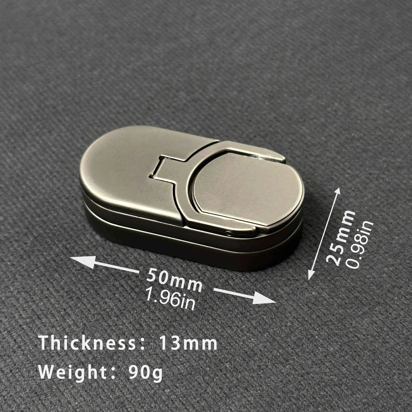 Target Push Slider Fidget Slider Toy Adult Metal Fidget Toy Finger Push Spin Coins Decompression Toys EDC Haptic Slider Gift