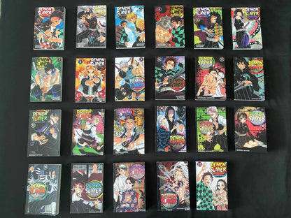 Demon Slayer Kimetsu No Vol 1-23 Yaiba Japan Youth Teen Fantasy Science Mystery Suspense Manga Comic Book Manga Books in English SS69