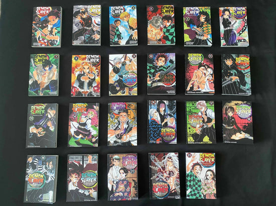 Demon Slayer Kimetsu No Vol 1-23 Yaiba Japan Youth Teen Fantasy Science Mystery Suspense Manga Comic Book Manga Books in English SS69