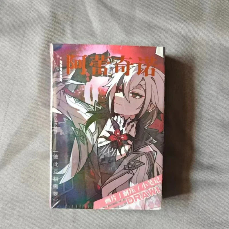 Game Impact Alhaitham Anime Project 40 Sheets 80 Pages Double-sided Mini Characters 68x60mm Magazine Miniature Comic Books SS69 9.69 The Knave / 40 Sheets 80 Pages