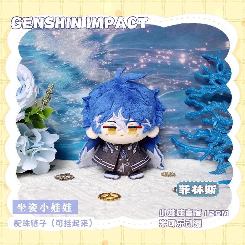 Alice Genshin Impact Plush Doll Sandrone Columbina Yae Miko Arlecchino Nicole Lohen Linnea Game Cosplay Stuffed Toy Illuga Gift