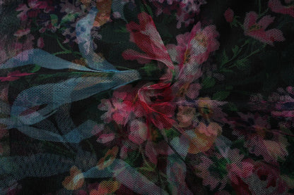 JAMERARY Fashion Floral Print Long Sleeve Maxi Dress For Women Summer Autumn Clothes Layers Ruffles Cake Dresses Evening SS69