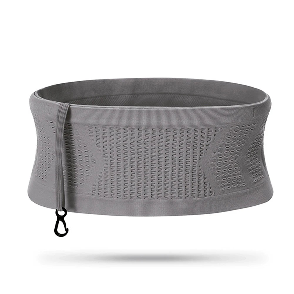 Seamless Anti-Theft Pack Belt Bags Portable Invisible Running Belt Waist Pack Elastic Breathable High-Capacity for Outdoor Sport SS69 17.69 gray L / United States