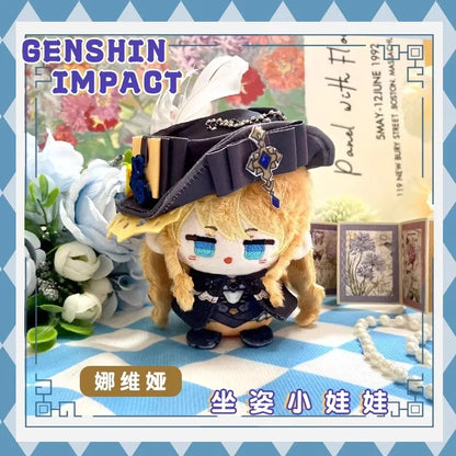 Alice Genshin Impact Plush Doll Sandrone Columbina Yae Miko Arlecchino Nicole Lohen Linnea Game Cosplay Stuffed Toy Illuga Gift