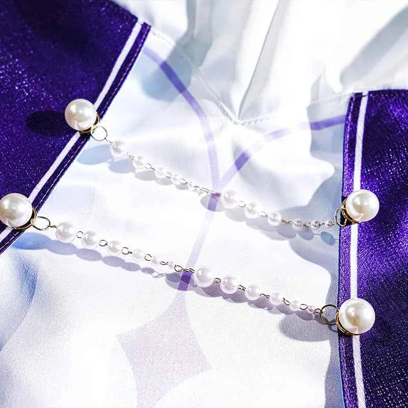 ROLECOS Original Honkai Star Rail Fanart Little Cat Series Robin Cosplay Costume Elegant Wedding Satin Women Party Dress