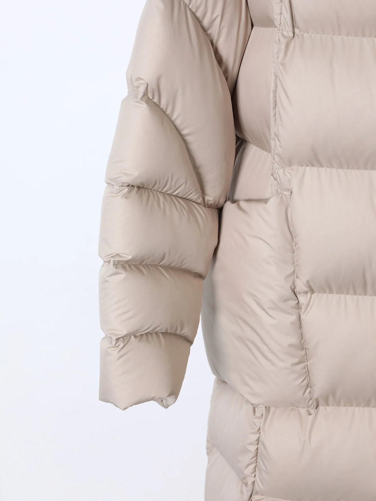 Maomaokong Super Thick 400g Filling White Duck Down Female Winter Women's Over-the-Knee Puffer Coat Luxury Down Jacket Warm