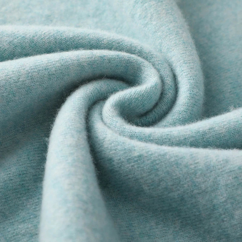 Autumn And Winter Cashmere Sweater Women's Crew Neck Pullover Casual Knitted Top Women's Short Undercoat Fashion 18 Colors SS69