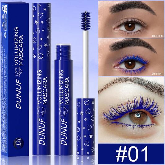 Colorful Curling Mascara Waterproof Fast Drying Eyelashes Extension Multicolor Lashes Makeup Lasting Waterproof White Mascara SS69