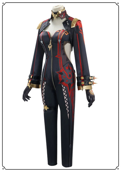 Mavuika Cosplay Costume Game Genshin Impact Uniform Earrings Sunglasses Pyro Archon Natlan God of War Halloween Party Women
