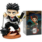 1-12pcs Anime Demon Slayer Blind Box Figure Toys Kimetsu No Yaiba Battle Series Guess Bag Mystery Doll Christmas Birthday Gift