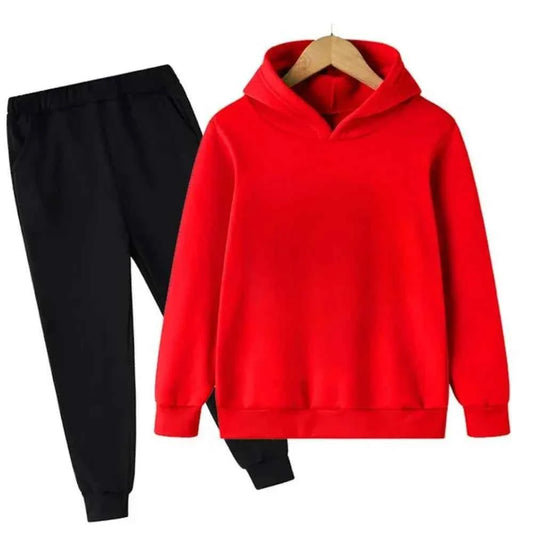 Autumn Fashion Brand Ronaldo Print Children Set Hoodie+Pants Suit 2pcs Set Kid Boy Girl Clothes Casual Football Player Tracksuit