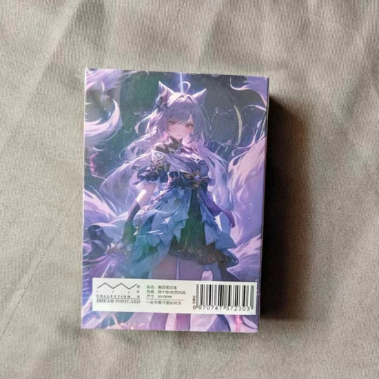 Game Impact Alhaitham Anime Project 40 Sheets 80 Pages Double-sided Mini Characters 68x60mm Magazine Miniature Comic Books SS69 9.69 KeQing / 40 Sheets 80 Pages