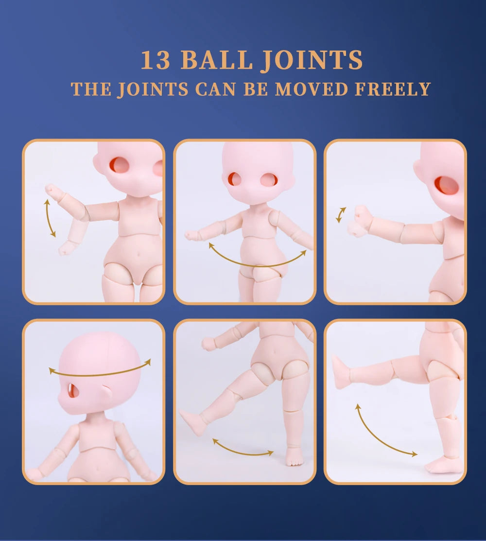 ICY DBS Dream Fairy Maytree OB11 doll 13 ball joint body constellation series Collectible Cute Animal 13cm SD gift BJD SS69