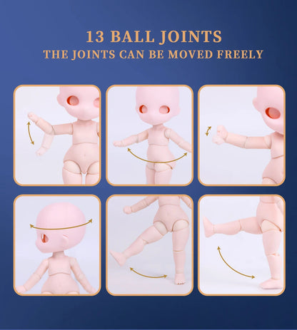 ICY DBS Dream Fairy Maytree OB11 doll 13 ball joint body constellation series Collectible Cute Animal 13cm SD gift BJD SS69