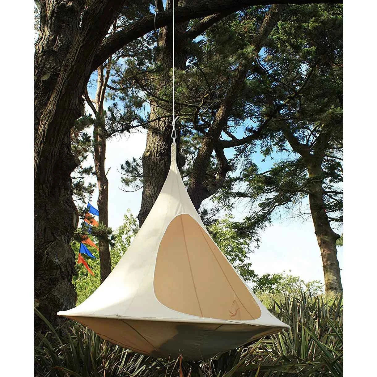 Outdoor Waterproof hammock Double Cacoon Hanging Chair Weight Capacity 80KG Outdoor and Indoor Use - Hanging Kit hanging tent