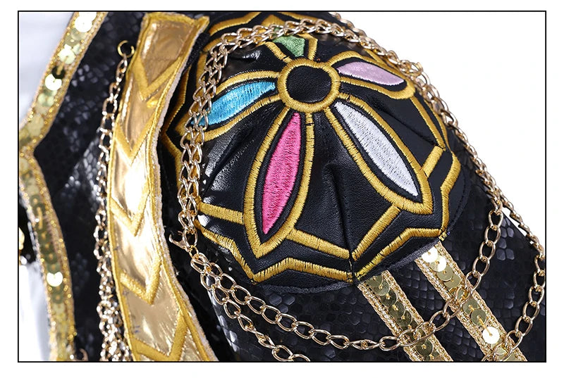 Black Golden Rumi Zoey Mira Cosplay Cosplay Costume Wig Women Suit Halloween Party Role Playing Outfit