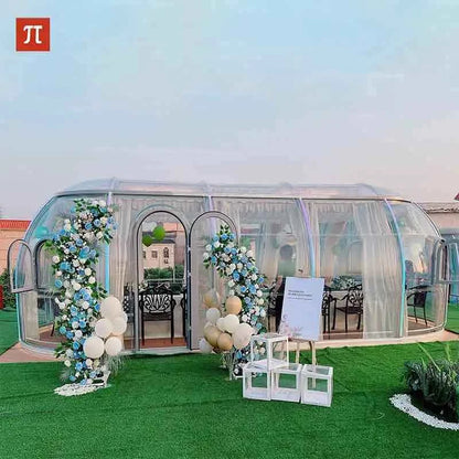 Outdoor Bubble Camping Transparent Starry Sky Dome Tent Igloo Tent Waterproof PC Dome Tent  5 years free warranty