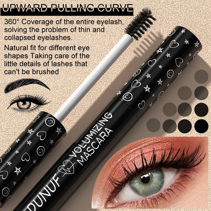 Colorful Curling Mascara Waterproof Fast Drying Eyelashes Extension Multicolor Lashes Makeup Lasting Waterproof White Mascara SS69