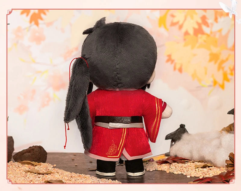Anime Tian Guan Ci Fu Xie Lian Plush Doll TGCF Stuffed Toy Plushies Heaven Official’s Blessing Change Suit Dress Up Toy 20cm SS69