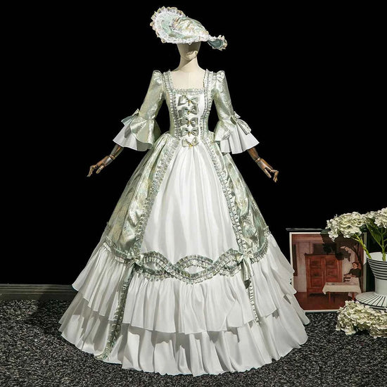 Customized Women Renaissance Victorian Party Dresses Baroque Historical Theater Masquerade Gowns