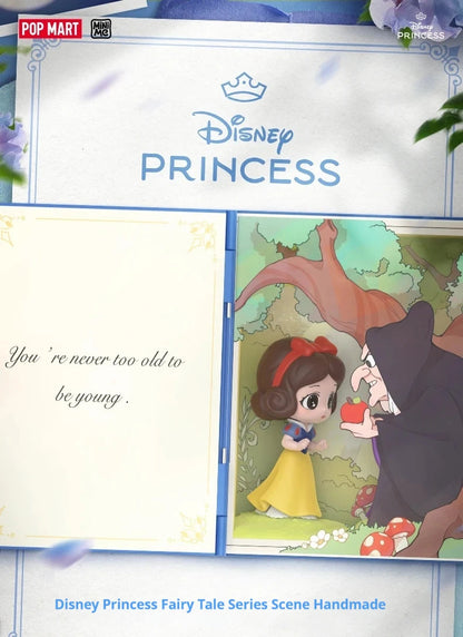 Genuine 100% Disney Princess Talry Tales Series Blind Box Action Figures Toy Collection Desktop Decoration Mystery Box Gift SS69