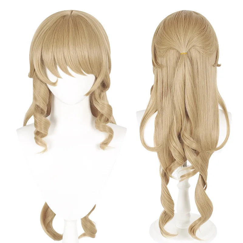 Navia Anime Cosplay Costume Dress with Wig for Women