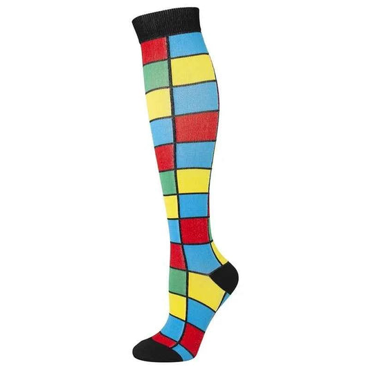 Compression Socks Varicose Veins Blood Circulation Pregnancy 20-30mmhg Nurse Socks Men Women Marathon Golf Cycling Sports Socks