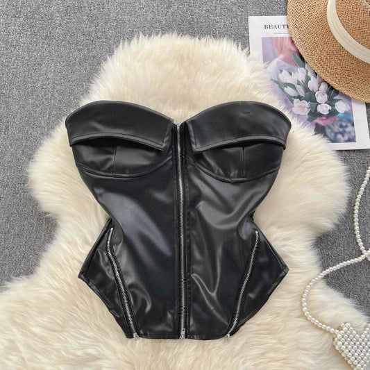 Silver Gold Corsets for Women Steampunk Gothic Corset Bustier with Zipper  Vintage Style Corset Top Burlesque Lingerie