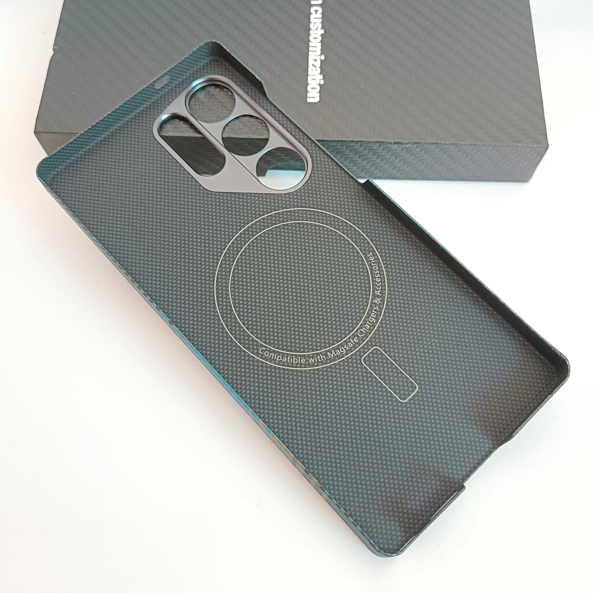 Genuine Aramid Carbon Fiber Magsafe Case For Samsung Galaxy S25 Ultra Matte Sunset Moonrise Bulletproof Magnetic Hard Thin Cover SS69