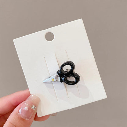 1/2pcs Creative New Gothic Emulation Knife Hair Clips Side Bangs Hairpin Funny Weird Knife Hairpins Women Girls Hair Accessories SS69