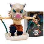 1-12pcs Anime Demon Slayer Blind Box Figure Toys Kimetsu No Yaiba Battle Series Guess Bag Mystery Doll Christmas Birthday Gift