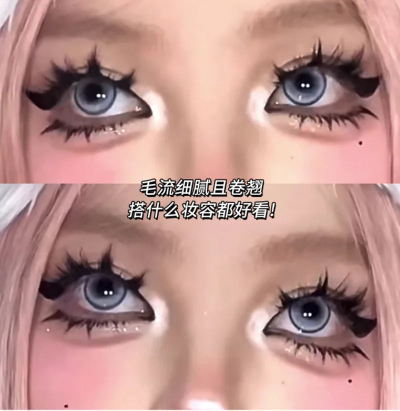 Little Devil False Eyelashes Manga Lashes Reusable Natural Thick Fluffy Soft Single Individual Cluster Eye Extension Beauty Tool SS69