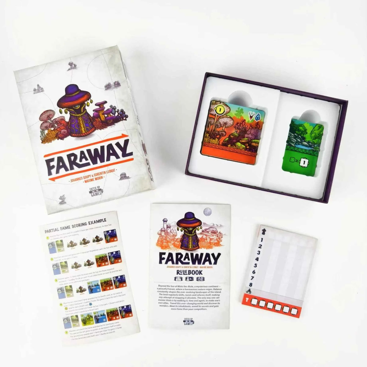 Faraway Board Game 2-6 Players Party Funny Table Game  Friends Entertainment Strategy Cards Game - PEOPLE FROM BELOM Expansion