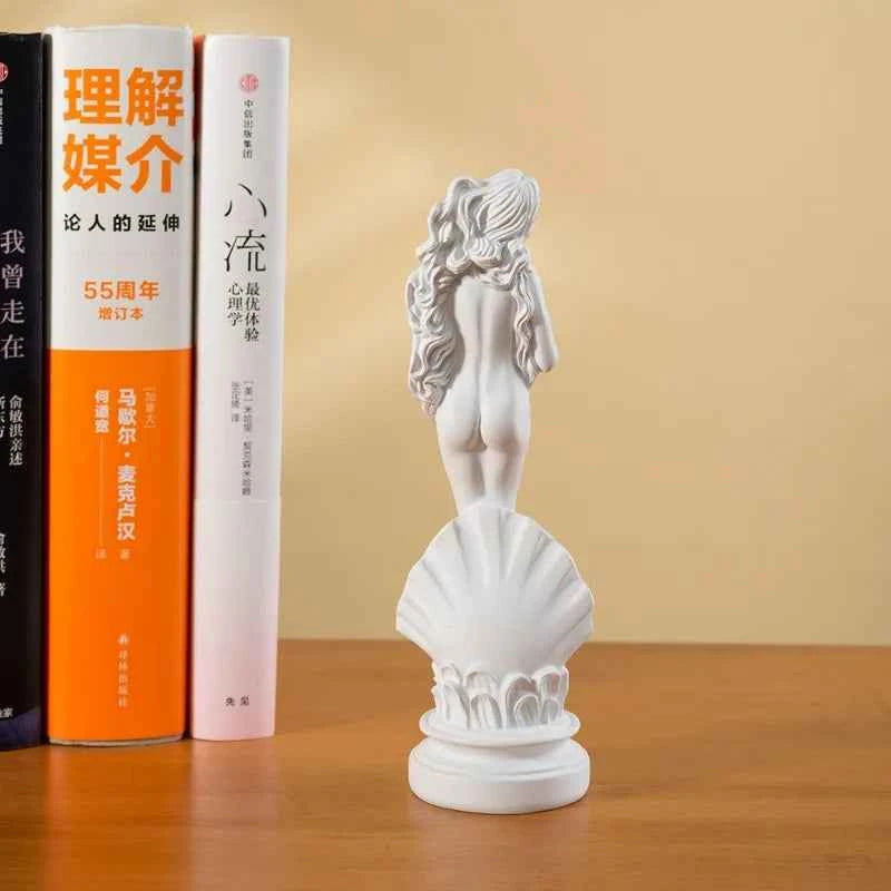 1 PC Venus Aphrodite Hellenic Divine Sculpture Resin Deity Figurine Home Decor Art Piece Creative Greek God Miniature Decoration